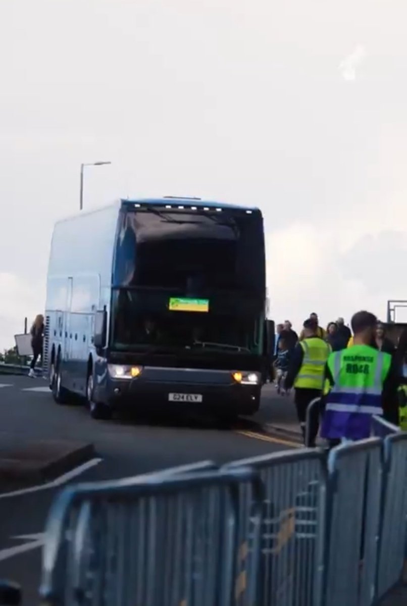 LiamCov95's tweet photo. Apparently, the Norwich players are still currently stuck beside the A14

Their coach has gone down with cramp #PUSB #NCFC https://t.co/VdMN3oNyia