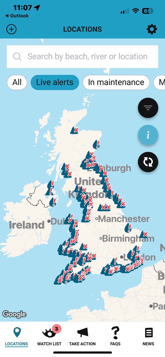 What a glorious united kingdom we are, dumping our shit into the sea, keeping all those foreign things at bay. (Current UK sewage alerts source:  <a href="/sascampaigns/">Surfers Against Sewage</a>)