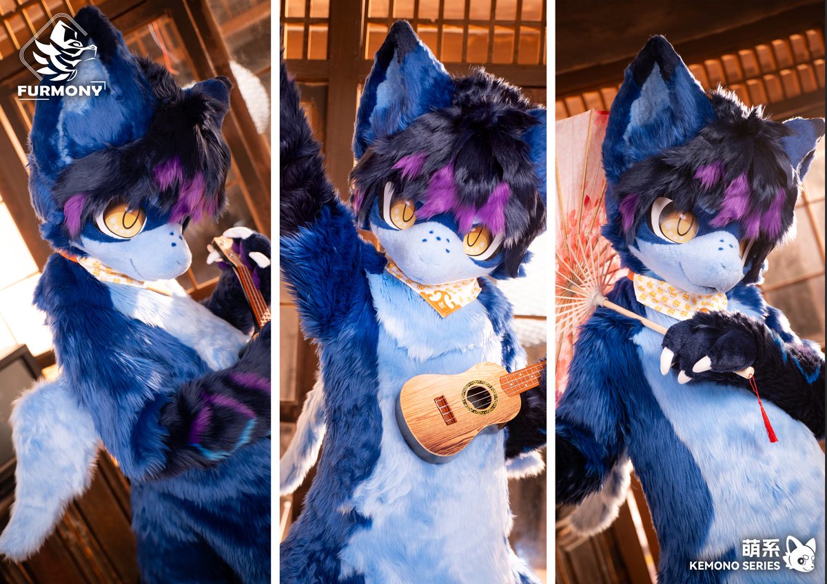 「New Commission Finished」
"A playful cat-dragon has entered this realm, ready to cause havoc and have fun."
Thanks for the trust from  <a href="/TaikoKemono/">Taiko</a>

 #furry #fursuit #furmony #鸿萌造物