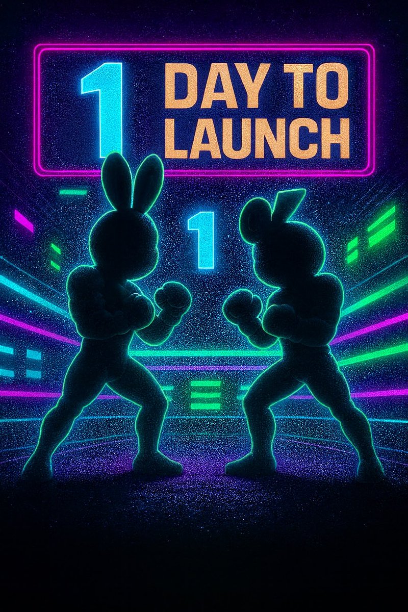 RateCuts_Sol's tweet image. Only 1 DAY left until liftoff!

The countdown is almost over 

RATE 🟡 vs. CUT 🔴, the ultimate showdown is here.

Who’s ready for fight night? 🥊⚡️

#RATECUTS #Solana #Countdown