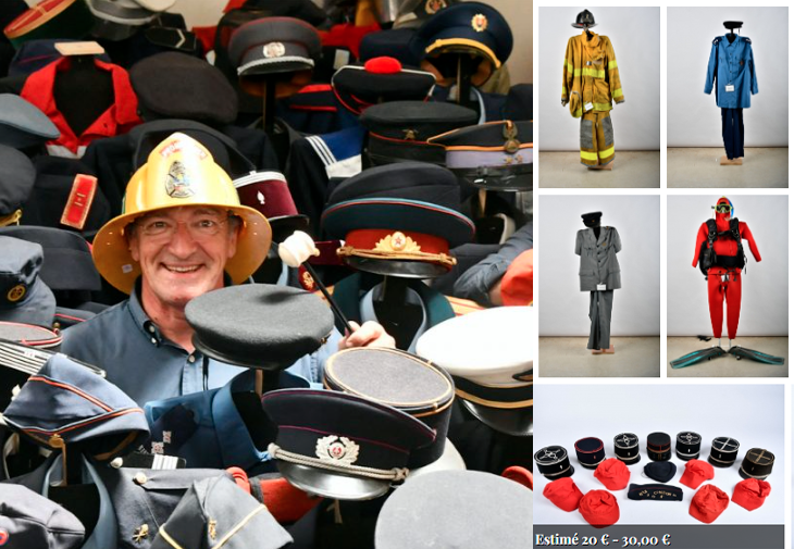 interencheres's tweet photo. 🚒🌍 300 uniformes &amp; casques de pompiers, venus de 60 pays, racontent 50 ans de passion !

Un voyage unique dans l’univers des pompiers du monde entier à découvrir le 17 septembre chez Deloys 🔥👇

A lire sur le #MagazineDesEnchères
https://t.co/jpRYMvRfA0 https://t.co/LOeg4FlII7