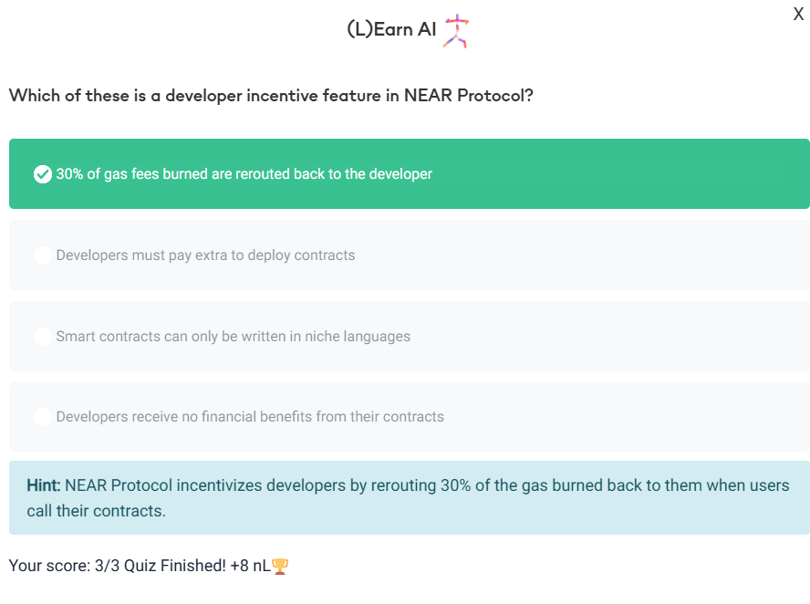DeoEm5's tweet photo. Studying with Verifiable AI  is the future of learning. Already live at @LearnNEAR 📷 https://t.co/XJxAPNb2if