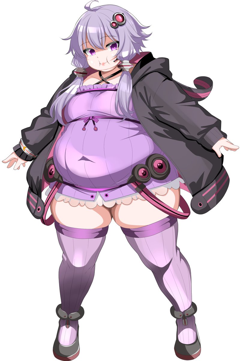 ご依頼作品を納品しましたので公開します💜

痩せてる通常サイズとプラスサイズさん描いた💜
100キロ肥えても(超えても)かわいいもんはかわいい

かわいいの体積が増えただけ(●'ω`●)💗 