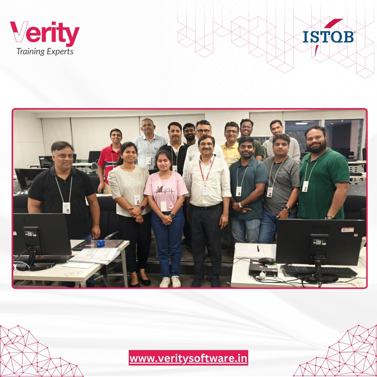 verity_software's tweet image. The @ISTQBORG Agile Technical Tester corporate batch by @vipulkocher successfully concluded and it was an engaging in-person training session.

#ISTQB #AgileTesting #TechnicalTester #CorporateTraining #InPersonTraining #LearningAndDevelopment #SoftwareTesting #Upskill