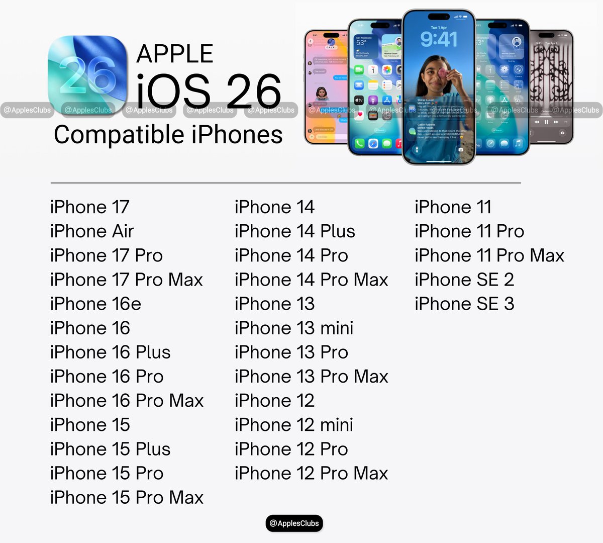 Apple Club tweet media