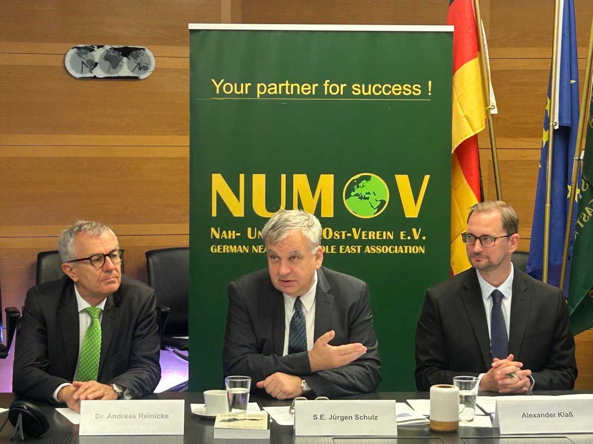 NUMOV / Nah- und Mittelost-Verein e.V. tweet media