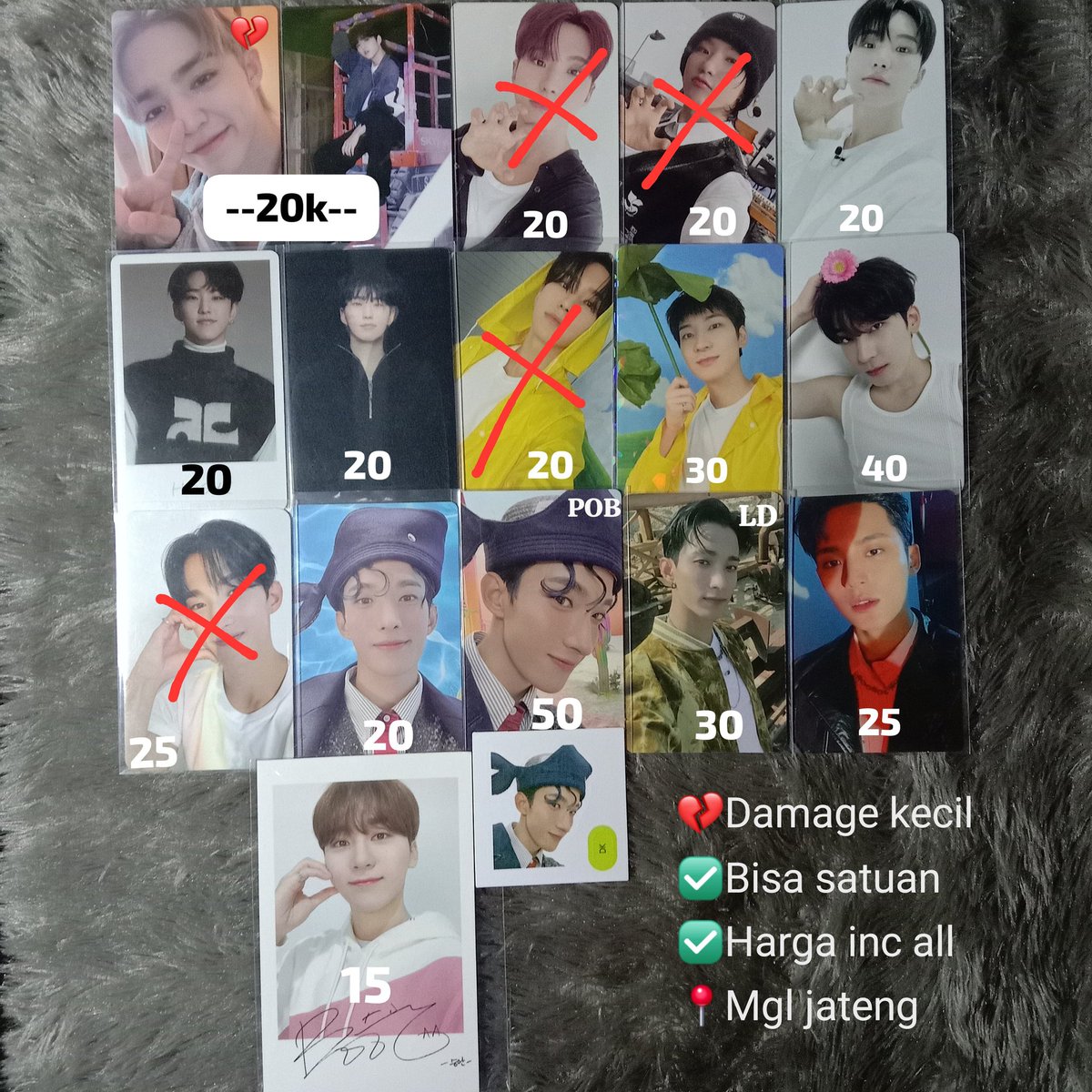 #wts want to sell
Special Hoshi wamil 
ㅡ 3 pc hoshi only 35k inc all
Berlaku smp 16/9/25 23.59