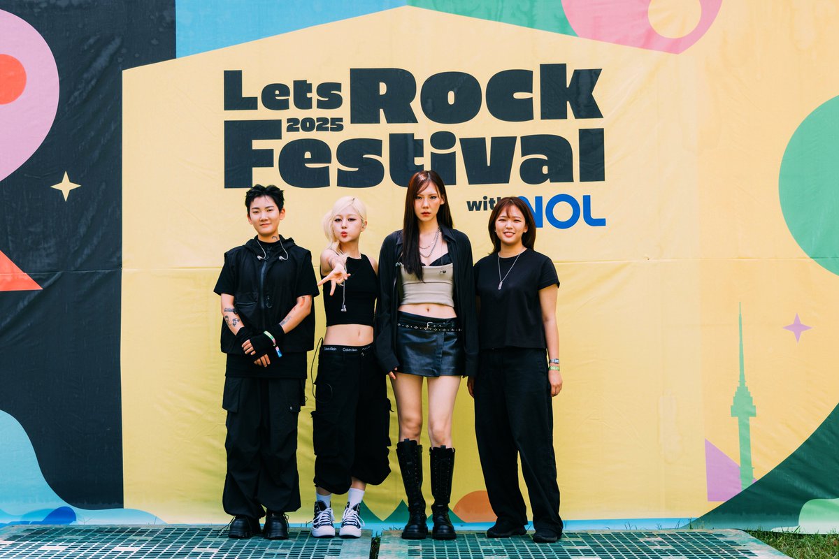 렛츠락 페스티벌 tweet media