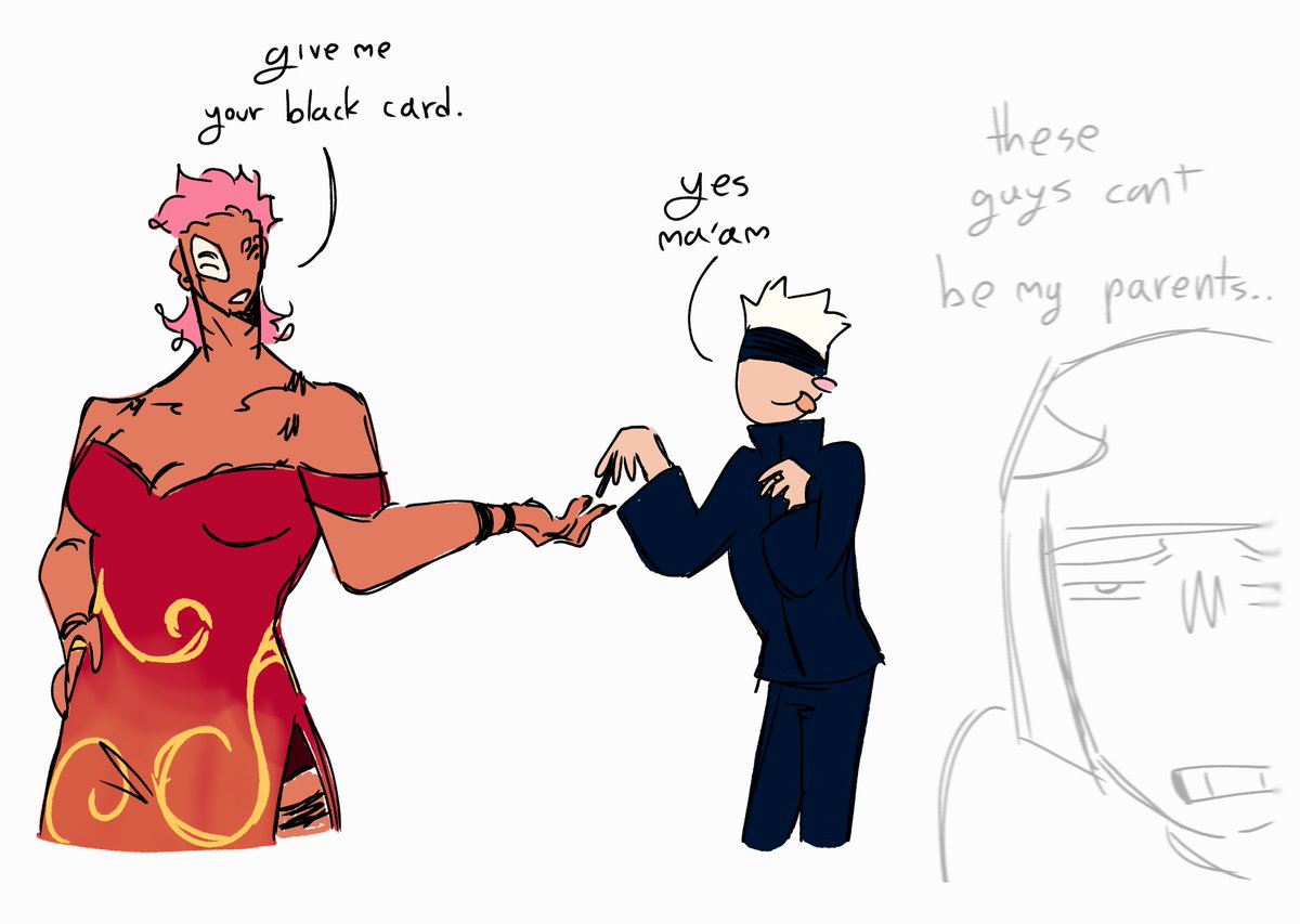 gojo’s happily married while sukuna is just married ❤️