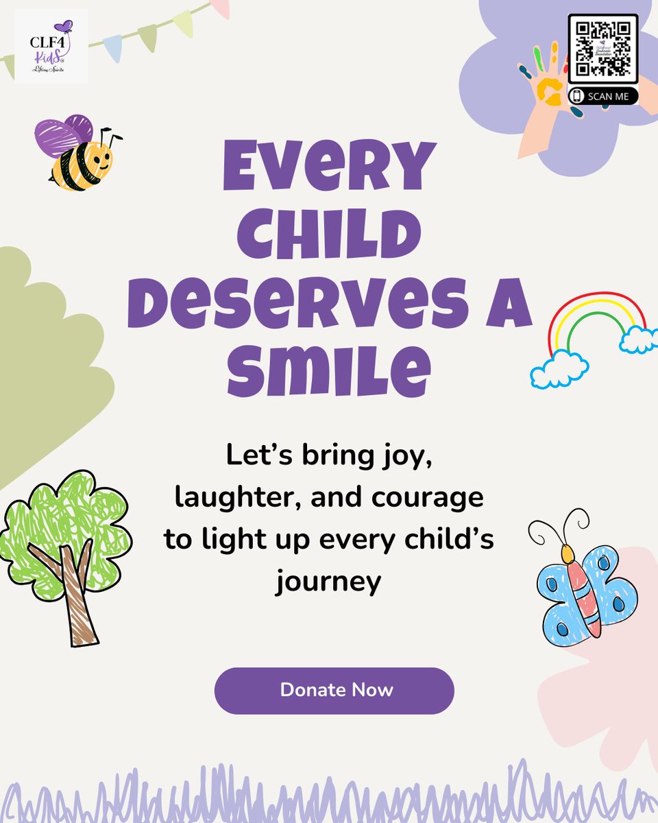 childleukemfdn's tweet image. Cancer is only one chapter—not the whole story. At CLF4Kids, we bring joy, laughter, and courage to light up every child’s journey.
Donate Now: clf4kids.org/donate.php
*
*
#CryptoGivesBack #DonateCrypto #childhoodleukemiafoundation #ChildhoodCancerAwareness #CLF4Kids…