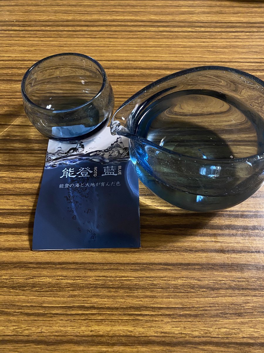 toratoratriumph's tweet photo. 新しいぐい呑み✨
#能登藍
#NOTOBLUE https://t.co/LvcuyEuCV7
