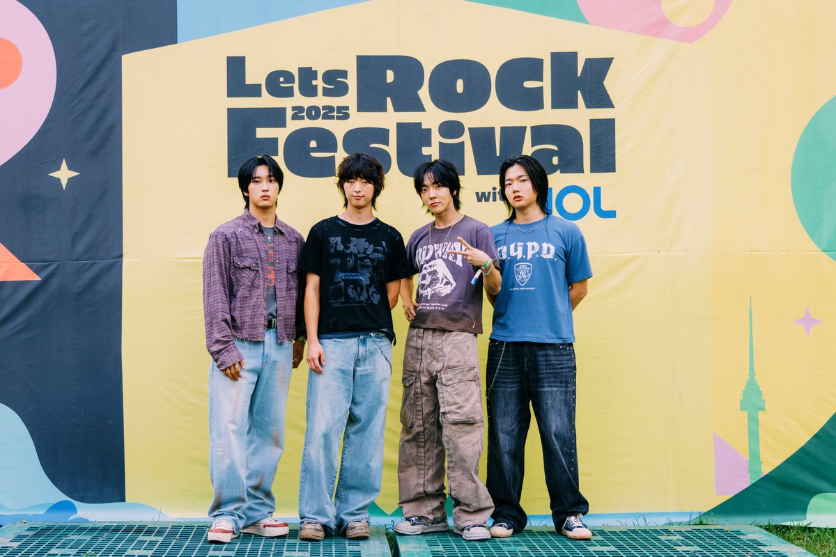 렛츠락 페스티벌 tweet media