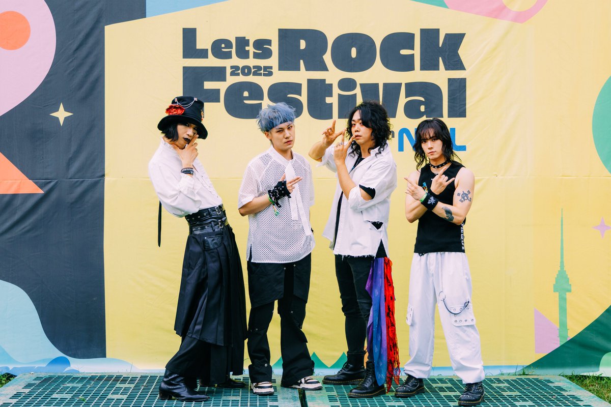 렛츠락 페스티벌 tweet media