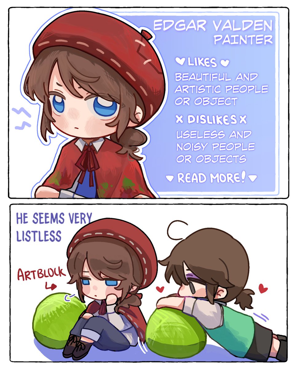 14/?

Like before, you managed to read up on his profile and but…he seems very…unmotivated

Maybe it’s just his personality, or maybe it’s just in contrast to Luca who is more reactive…