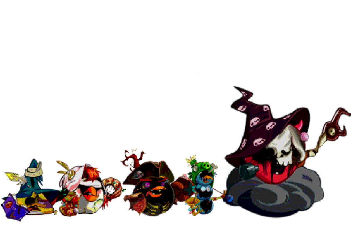 I guess that counts as an Angry Birds mix
