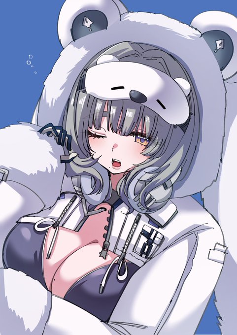 ネヴェ🐻‍❄️
#NIKKE #NIKKEfanart 