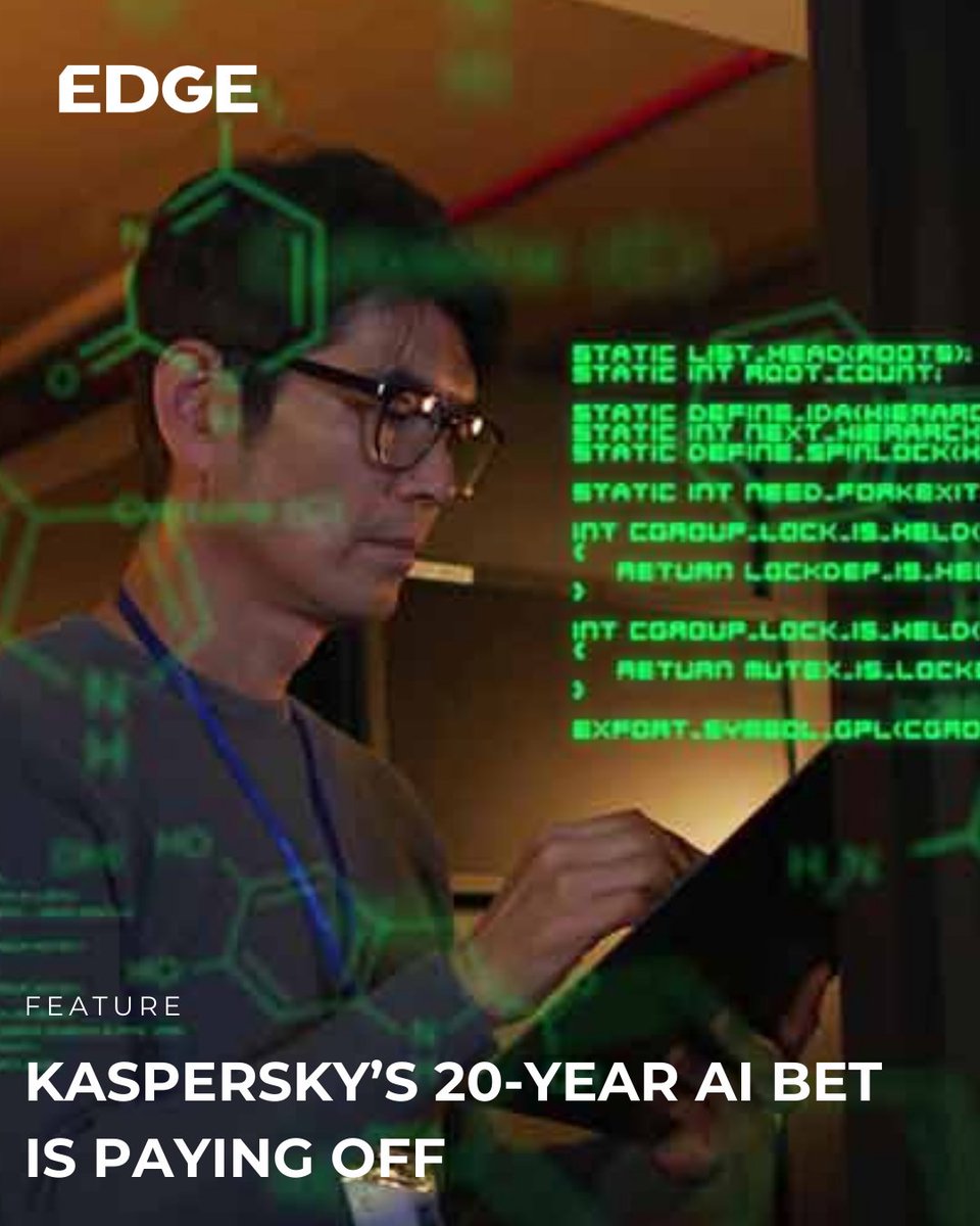 itp_tech's tweet image. Two decades ago, Kaspersky quietly began investing in AI — long before today’s hype. From powering smarter SOCs to tackling talent shortages, the bet on machine learning is now shaping cybersecurity in the AI age.
Read more on ITP.net: loom.ly/_JmJgDE