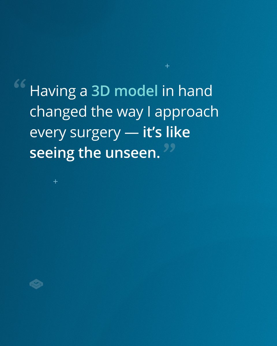 peekmed's tweet image. Have surgeons ever held a 3D printed model of a patient’s anatomy? Medical 3D printing = better planning, precision &amp;amp; outcomes. Learn how it works &amp;amp; why it matters! 🔗 hubs.la/Q03H1Phb0

#Medical3DPrinting #Surgery #HealthTech #PeekMed