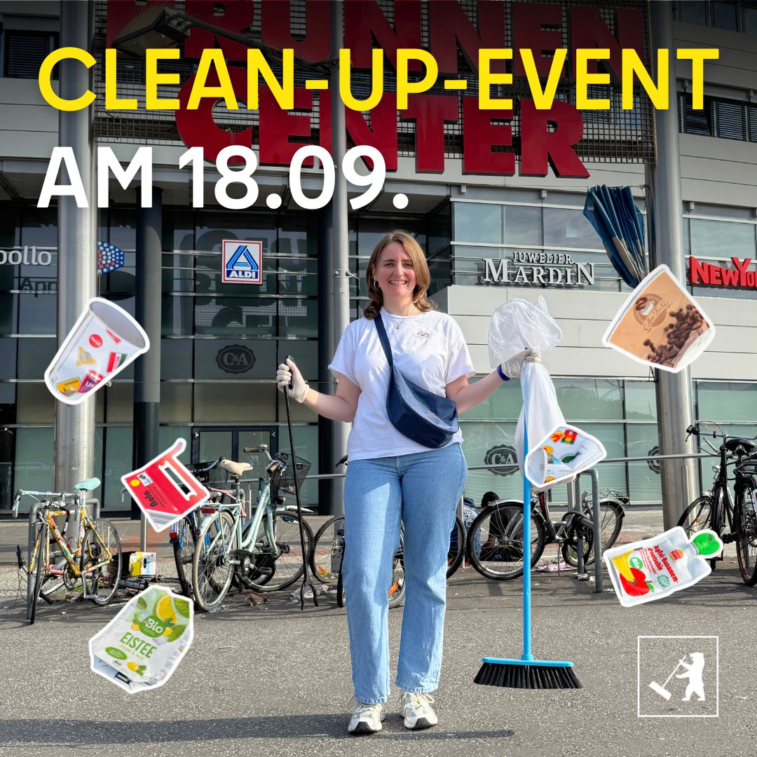 Gemeinsam macht Aufräumen mehr Spaß!🧹✨Kommt am Donnerstag, 18.09. ab 13 Uhr, zum großen Kiez-Clean Up am Gesundbrunnen-Center. Handschuhe, Müllsäcke &amp; Greifzangen bekommt ihr von uns – und obendrauf gibt’s die Chance auf Gutscheine fürs Center! 👉 sohub.io/kjyh
