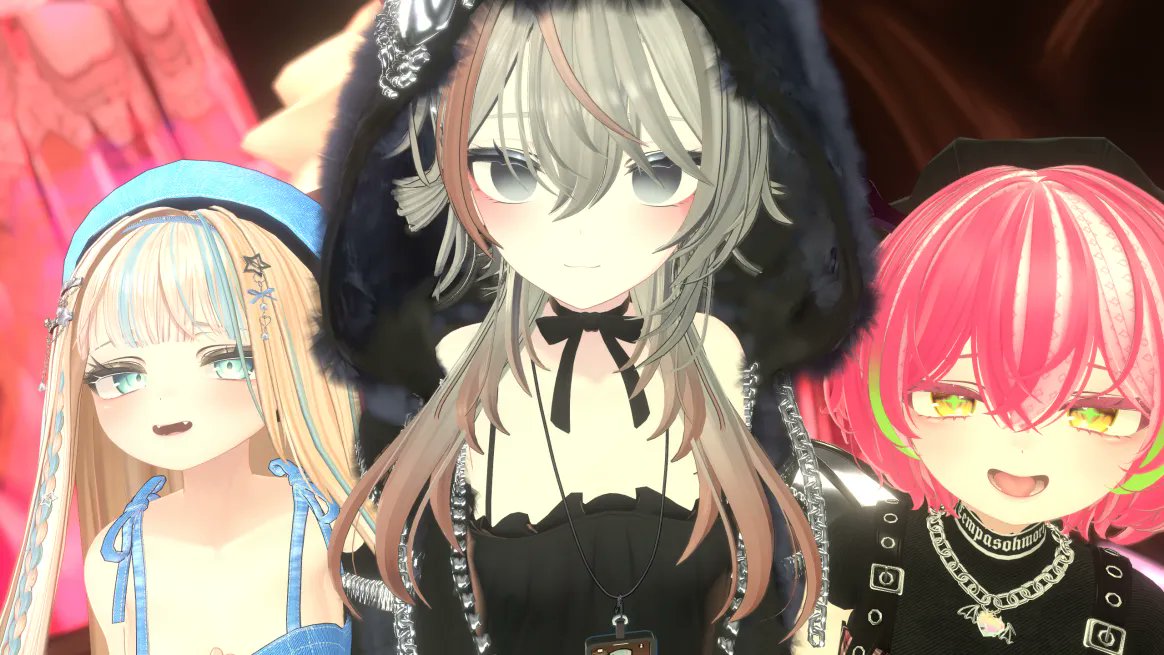 VRChatでちろりちゃんと、コウヤさんと写真撮ったりして遊んでた📸✨
マジで良い写真沢山撮ってくれてありがとう！

🌟ここちろりちゃん #sybersyber1234
🌟コウヤさん #StrayDog58