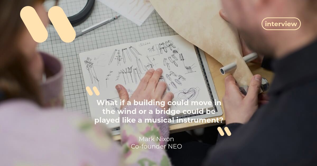 wellurbanthings's tweet photo. "What if a building could move in the wind or a bridge could be played like a musical instrument?" We spoke with NEON about designing experiences in public space.🟢https://t.co/SQVxFSvZjC https://t.co/G1k5T2jh0K