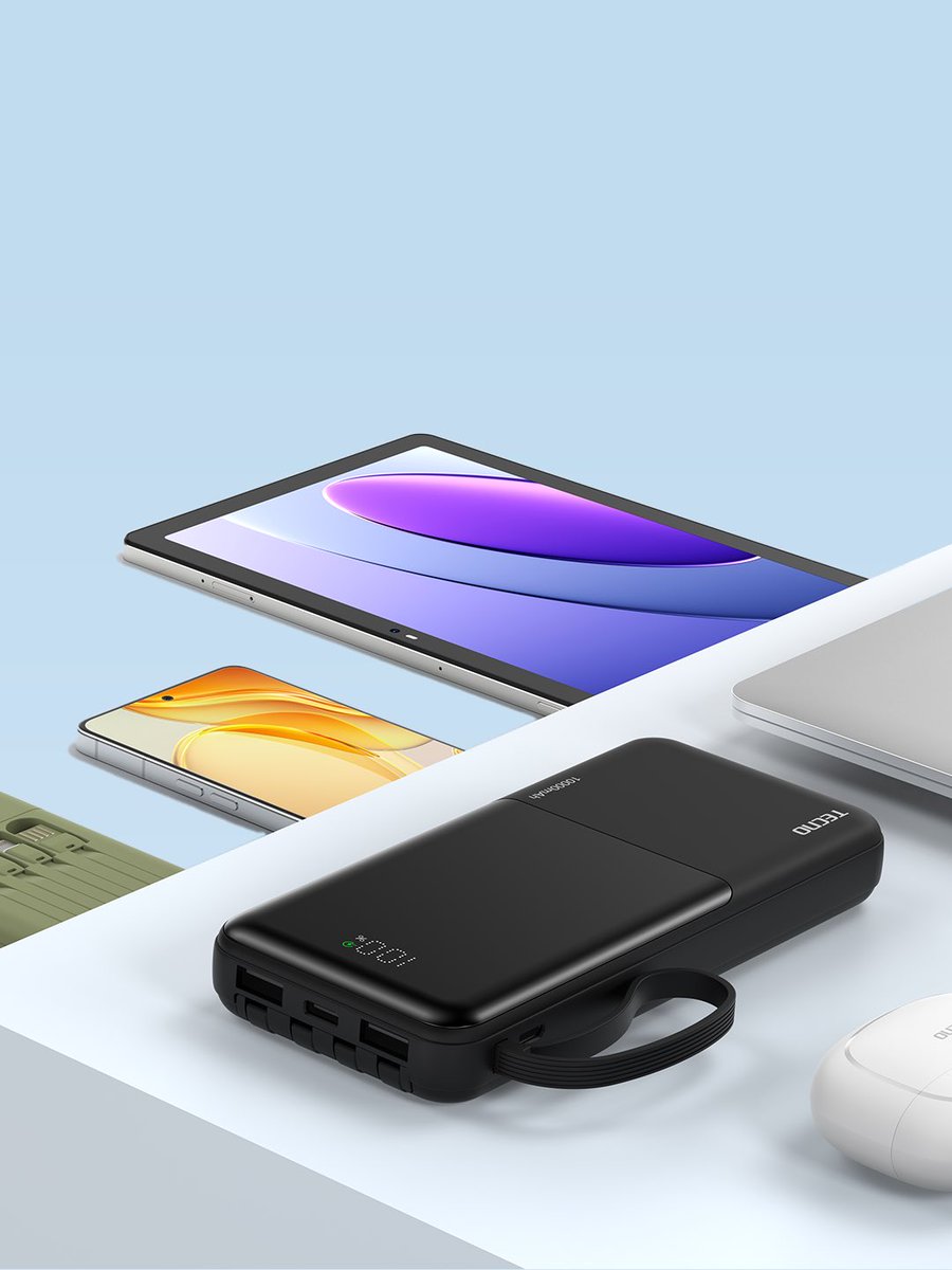 Low battery? Not on our watch!

The TECNO TPB-L101Q comes with 10,000mAh power and 22.5W fast charging, keeping your phone alive 24/7.

Who’s ready to level up their energy game with this?