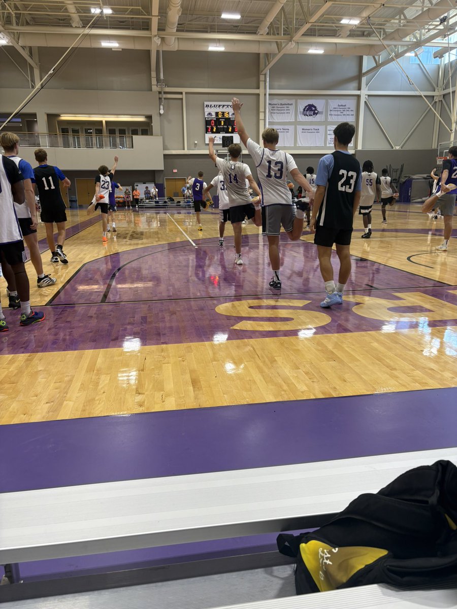 KSMaddy1's tweet photo. Big thanks to @BlufftonUMbk for having Garret on Sunday to compete and get better. Great camp, great facilities. https://t.co/4uIPm5YXA6