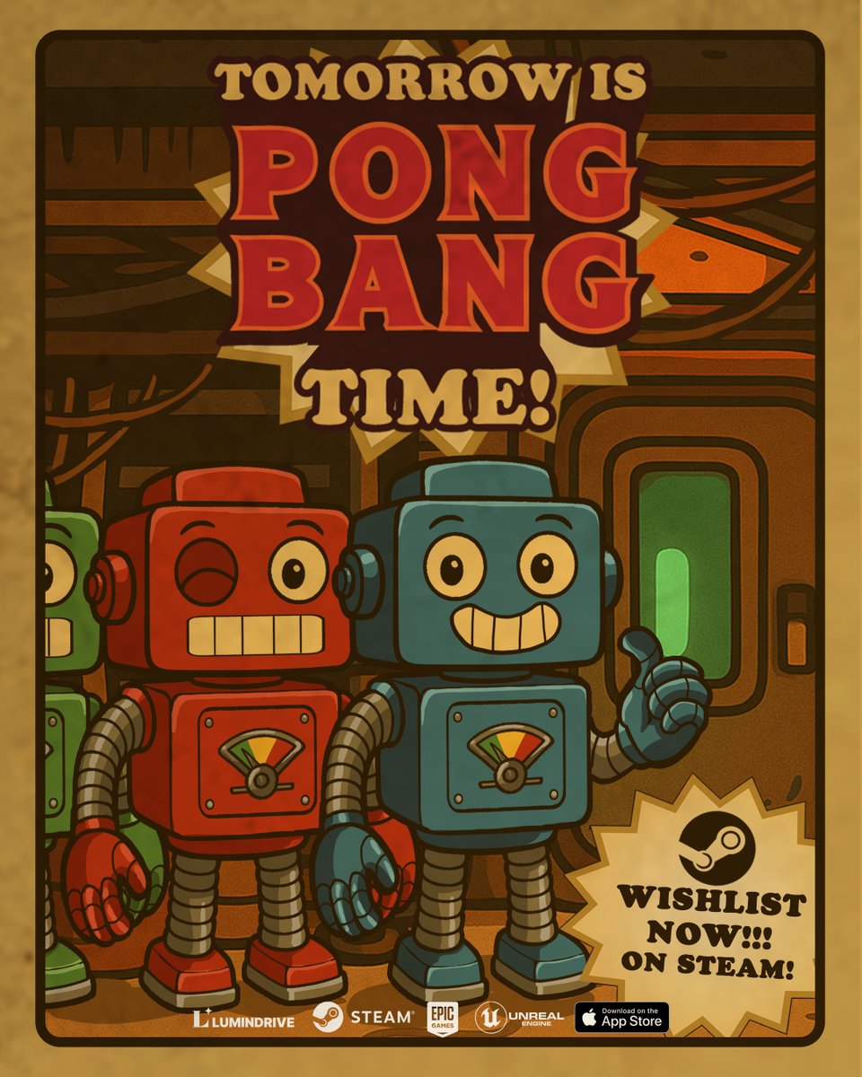 PONGBANG_GAME's tweet photo. Don’t miss it! 🔥PONGBANG tomorrow 🎉
luck and risk in every card  — who’s safe, who’s doomed? 💥

🎯Wishlist on steam : https://t.co/WRaV2ZcewR   
#PONGBANG #indiegame #LuminDrive  #DigitalPartyGame #DigitalBoardGame #RussianRoulette #gamecard #boardgame https://t.co/N0J42sFR8w