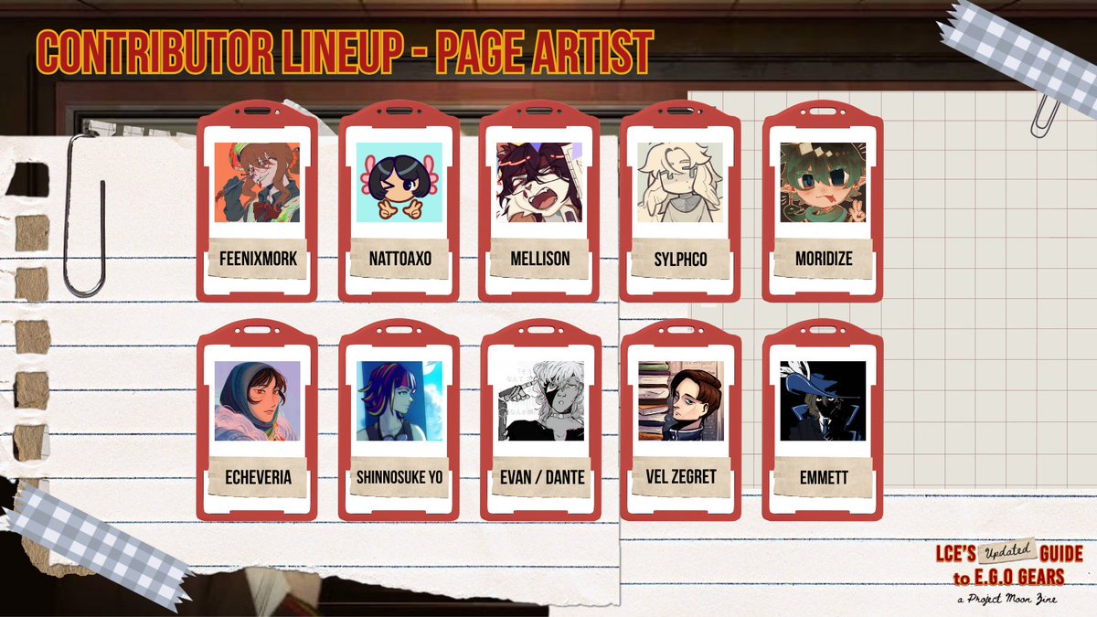 LCEguidezine's tweet image. CONTRIBUTOR LINEUP (1/2)

Let's welcome our incredible line-up of contributors! We're excited to see the fruit of everyone's research.

Each of our researchers will have their own moderator/contributor spotlight post, so please look forward to it 👀