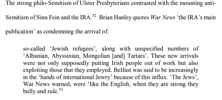 To be truly Irish, you must be antisemitic