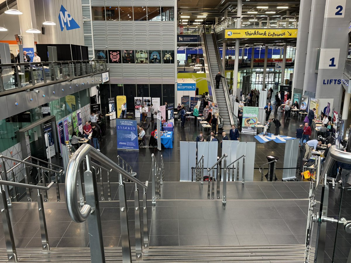 All ready to go for the very first #LSW25 launch at Millennium Point #BrumHour #Birmingham with events across the city all week it’s going to be busy !