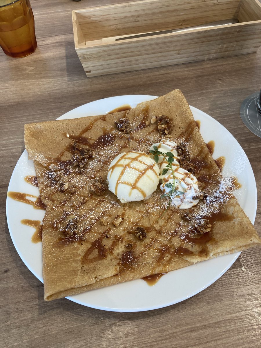 美味しいクレープちゃん
😋