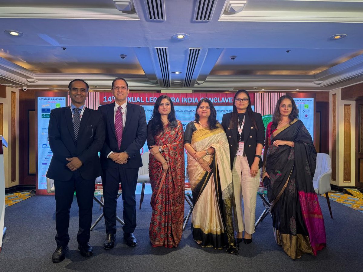 TCEConnect's tweet image. We are pleased to share that Mr. Sachin Mishra, General Counsel at Tata Consulting Engineers (#TCE), was honoured as India’s Finest &amp;amp; Leading General Counsel of the Year at the 14th Annual India Conclave &amp;amp; Awards 2025.

At the conclave, he also spoke on the panel discussion…