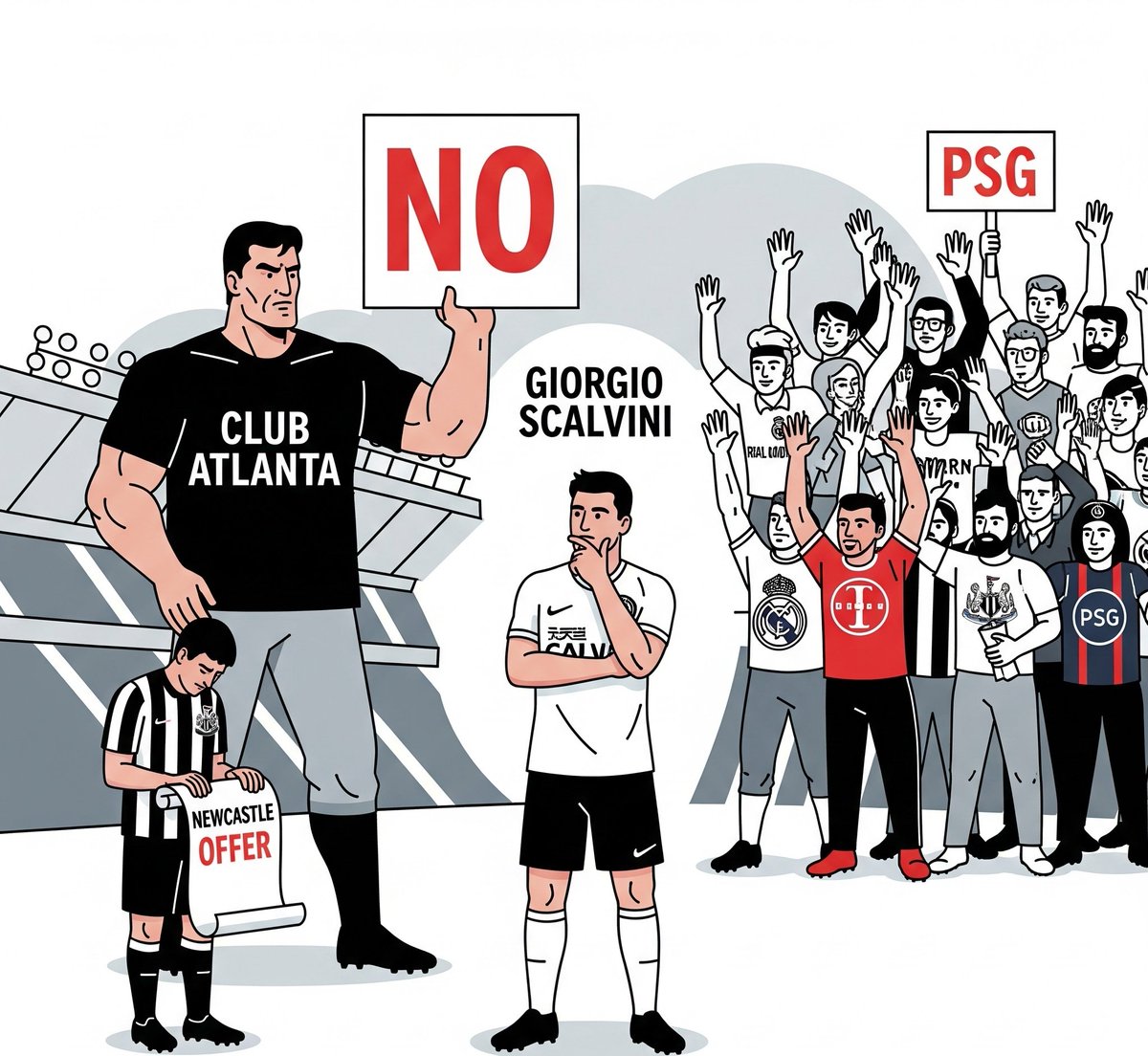 Newcastle: “Bang, 40 juta buat Scalvini ya?”
Atalanta: “Maaf, pemain ini cuma bisa dipinjem buat jaga gawang futsal RT, bukan dijual.” 😂
 
Selengkapnya👇
zhevashevchenko.blogspot.com/2025/09/atlant…