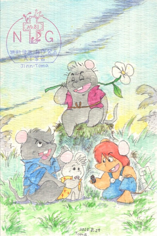 太一と一郎とイカサマが仲良しする世界線妄想描いてみました。 #ガンバ