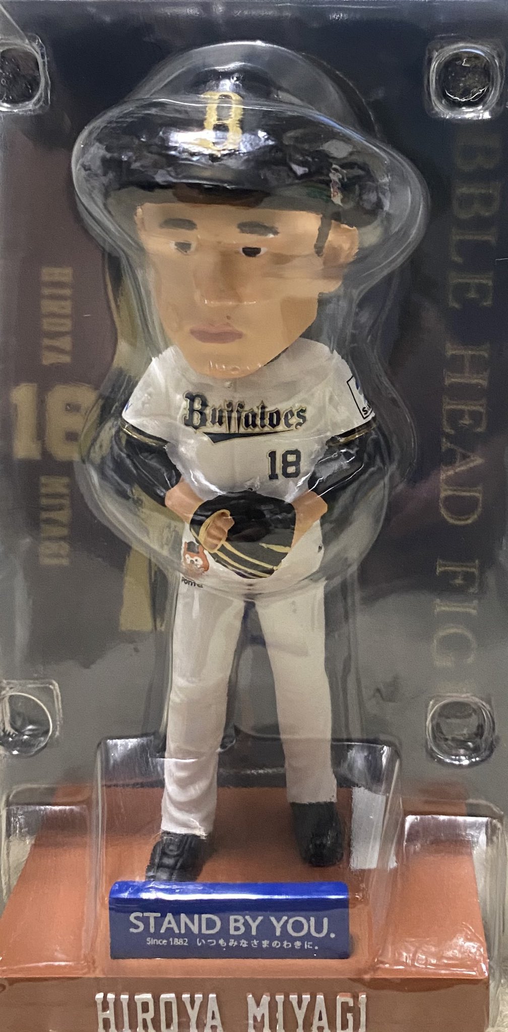 宮城大弥　ボブルヘッド　13 18 オリックス宮城大弥Hiroya Miyagi ボブルヘッドフィギュア 18