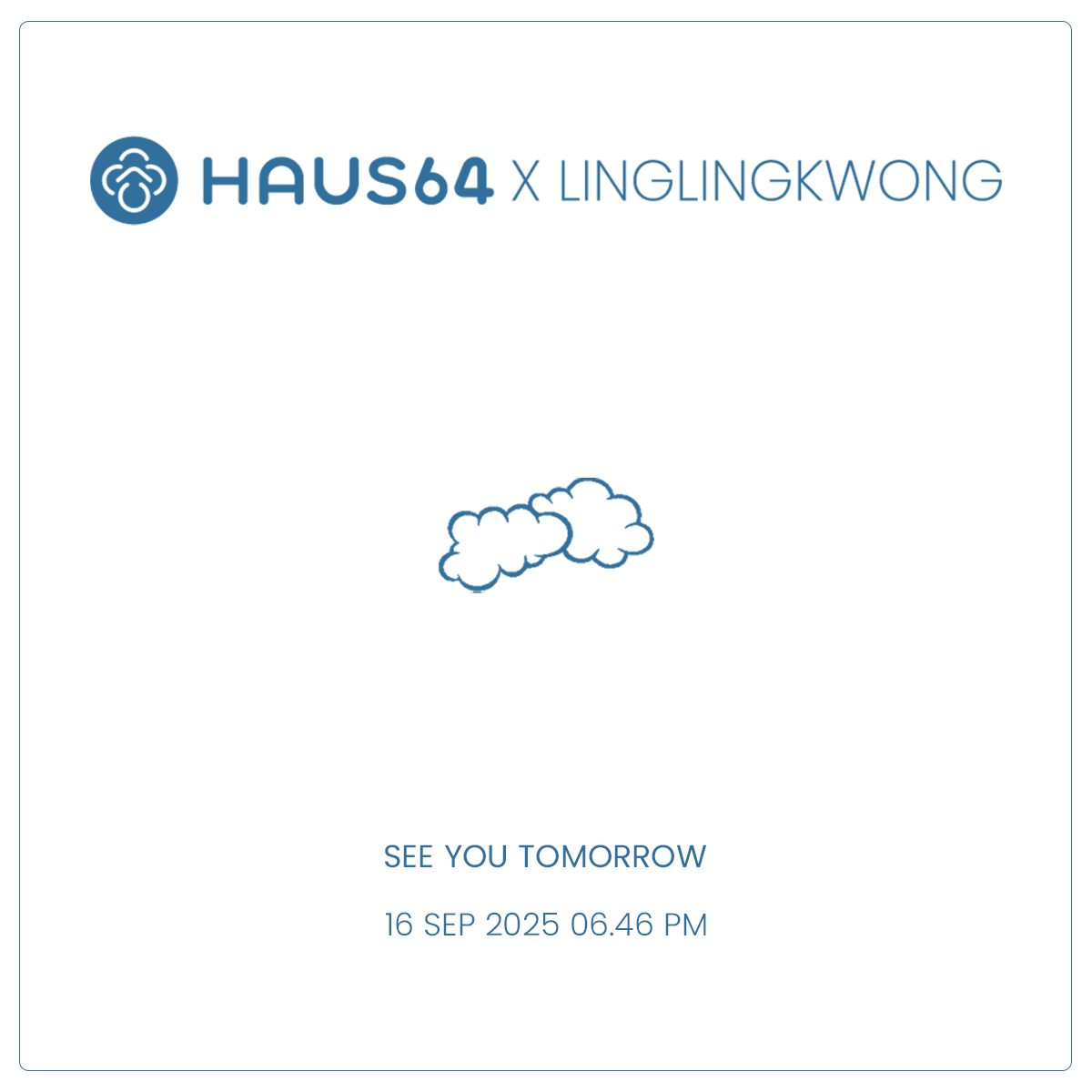 Haus64official's tweet photo. “เพราะความทรงจำที่ดี…คือจุดเริ่มต้นของวันที่สวยงาม”

Haus64 และ LingLingKwong
มีเรื่องราวใหม่…อยากเล่าให้คุณฟัง

พบกันพรุ่งนี้ เวลา 06.46 PM นะคะ

#Haus64
#Haus64ผ้าปู800เส้นด้าย
#Haus64ผ้าปูนุ่มนอนดีที่หลิงเลือก https://t.co/i2wdwllxcu