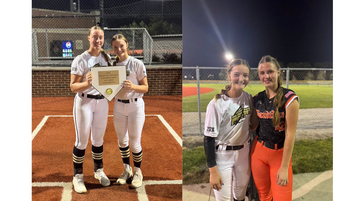 SloaneHaase44's tweet photo. Incredible night in Crown Point taking the chip @DaveBetcher1 LP4U.  So proud of my girls @IP_09_Chi  for the compete and finish against some great competition. I get to catch the awesome @megankuiper2028 and battle against my HS teammate @AshlynHunt42. Two amazing pitchers. @ttsmevents @CMHFastpitch @ondecksoftball @primetime @ShowtimeSports1 @IowaPremierFP