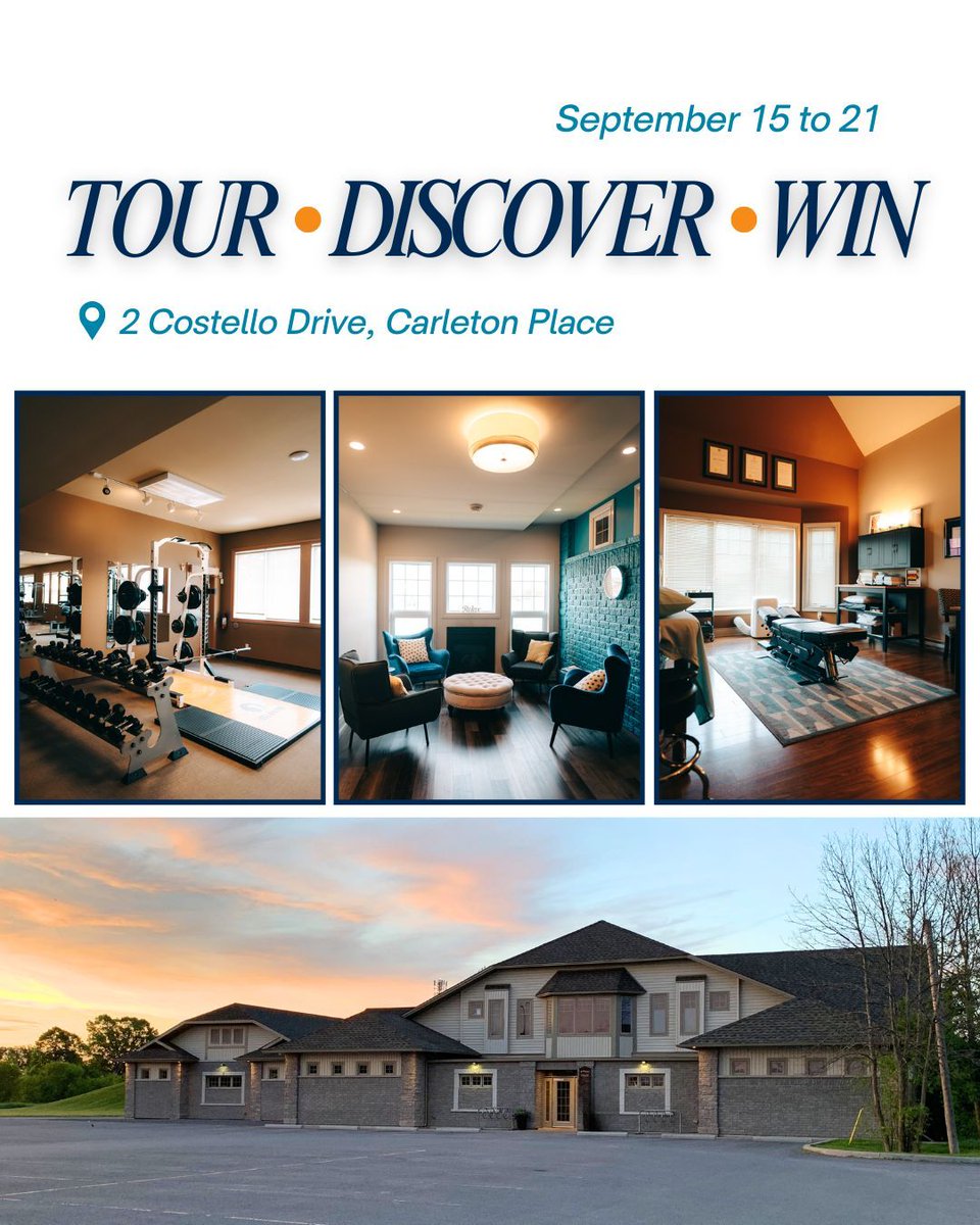 From September 15 to 21, we’re opening our doors for guided tours of our integrative health facility. Come see what we have to offer and what makes us unique in the community. 

While you're here, enter for a chance to win a $100 Heritage gift card buff.ly/nu1mlLG