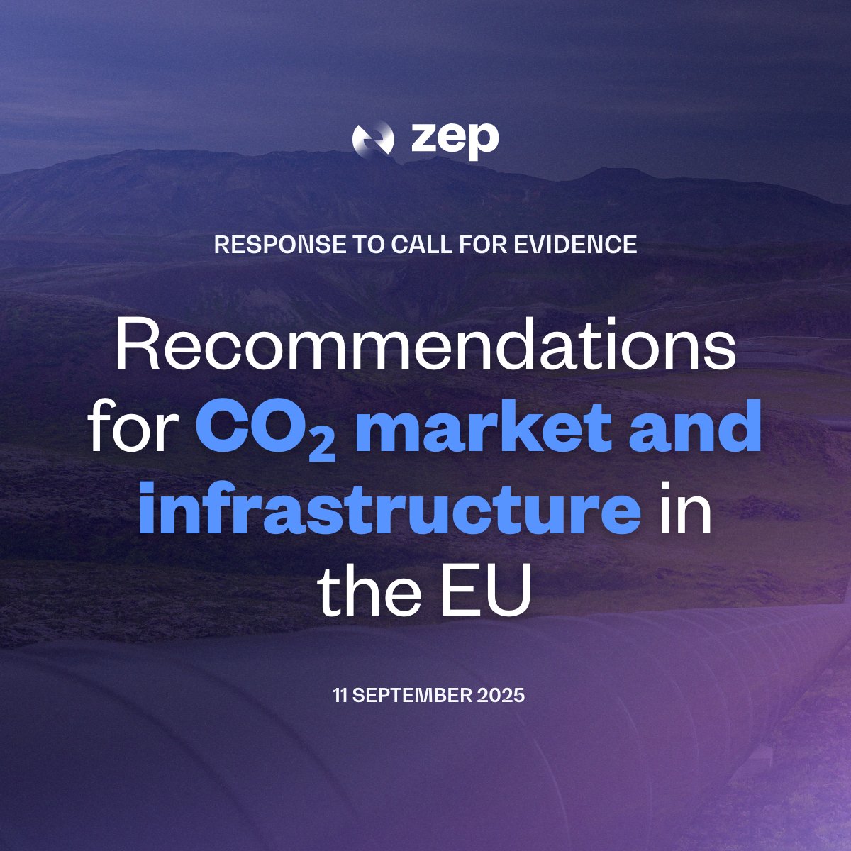 Zero Emissions Platform (ZEP) tweet media