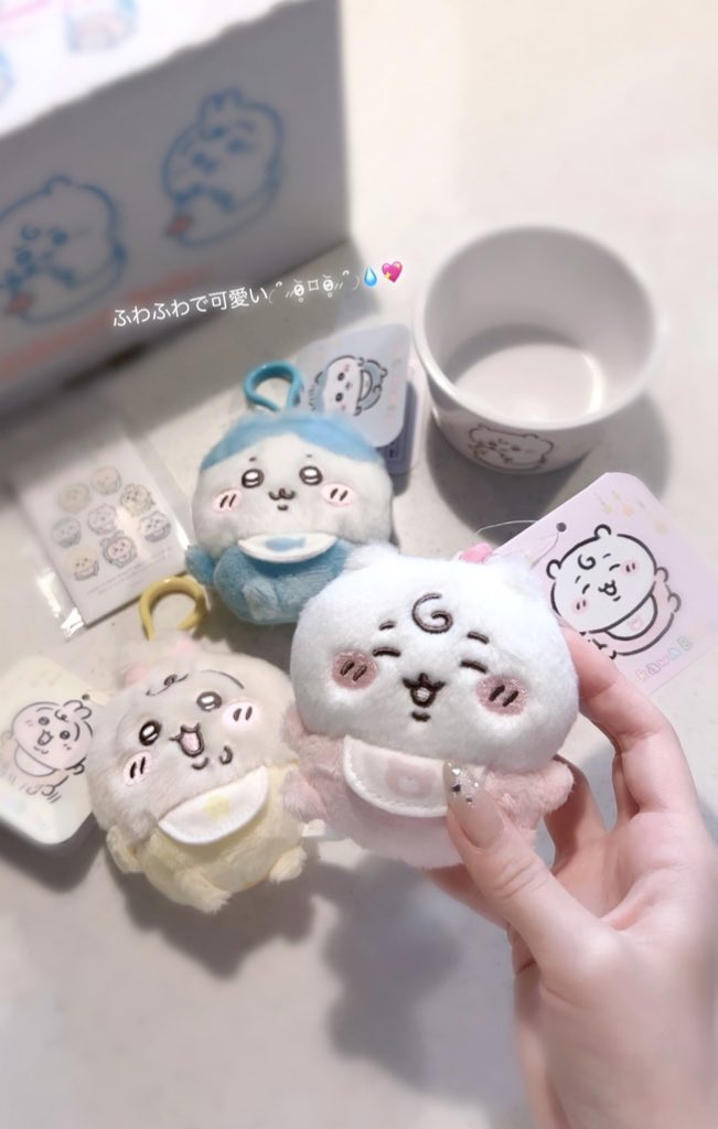 ちいかわbaby届いた(՞⸝⸝o̴̶̷̥᷅ ⌑ o̴̶̷̥᷅⸝⸝՞)🍼💖

#ちいかわマーケット便