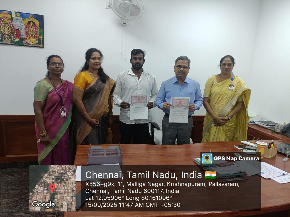 it_shanthi's tweet image. 📃✨ Proud moment captured! Celebrating success, growth, and new beginnings together 🤝🌟
.
@it_shanthi
.
#shanthiitsolution #MilestoneAchievement #NewBeginnings #SuccessJourney #Teamwork #Commitment #HardWorkPaysOff #Collaboration #ChennaiEvents #Inspiration #GrowthMindset