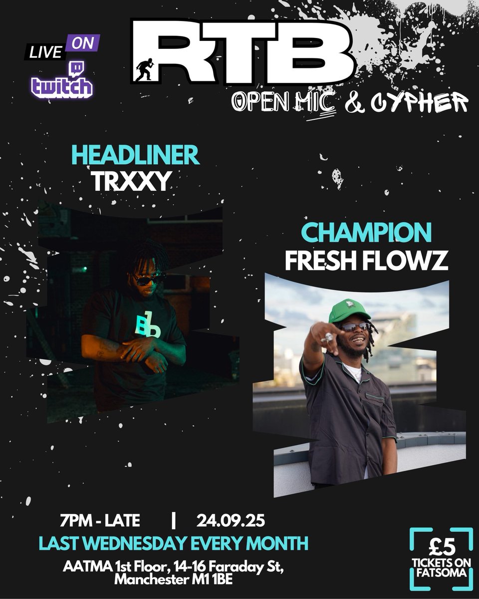 Come see me on the 24th Manchester 

fatsoma.com/e/kntf6b4u/rtb…