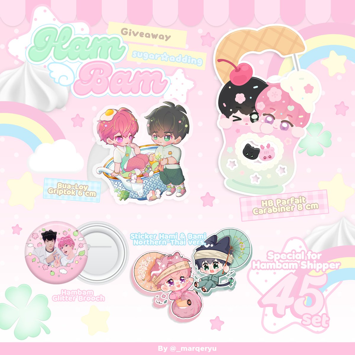 ⠀
       ͜ ◞ ୨୧ ◟ ͜ ◞ ꒰  ♡  ꒱ ◟ ͜ ◞ ୨୧ ◟ ͜

‧₊˚🍧彡 𝑯𝑨𝑴𝑩𝑨𝑴 , 𝑔𝑖𝑣𝑒𝑎𝑤𝑎𝑦 🖤💓
   sugar-adding set for shipper
 
🍥 only 45 set ｡🪽⁺˚♪º
☘️ UOB Live
🗓 25 oct, 2025
♡┈┈∘*┈୨୧┈*∘┈┈♡
#DASH_Quantum_Leap_in_Bangkok
#PLLIมาแจก #함밤 #hambam