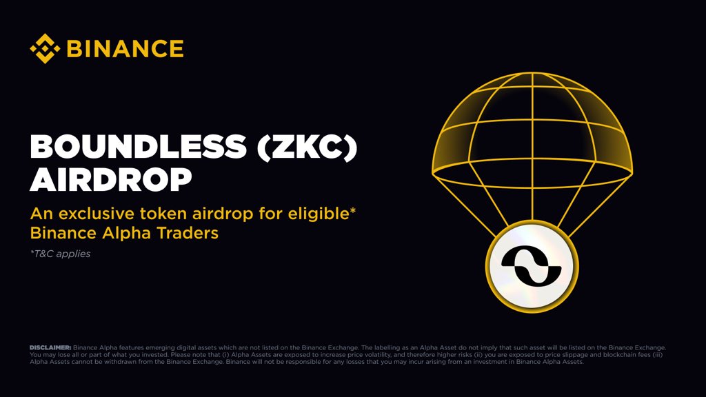 Nasir umar🦄 (@nasirumarismai1) on Twitter photo Boundless has TGE'd today with a very good and high FDV of about $2B Wich a very good Cook for presale and Yappers 
But wait here is something you should know;
Never late the noise of CT influencers decide yout decision 
A lot of noise about Binance alpha but guess what Boundless has TGE'd today with a very good and high FDV of about $2B Wich a very good Cook for presale and Yappers 
But wait here is something you should know;
Never late the noise of CT influencers decide yout decision 
A lot of noise about Binance alpha but guess what