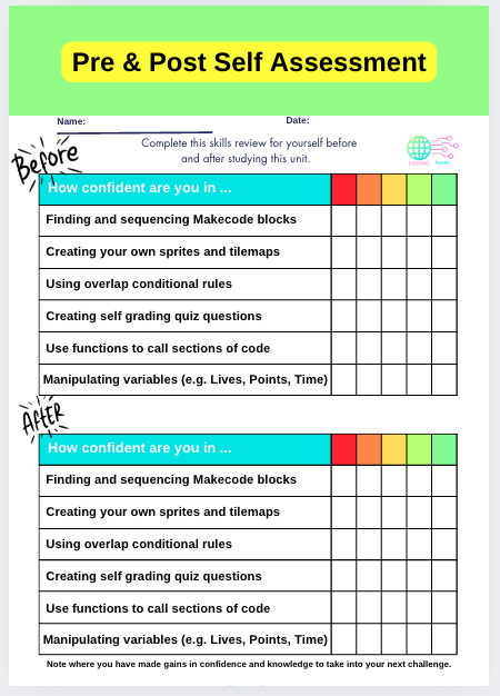 CodingKyodai's tweet image. Makecode Arcade - Coding Guide #8 - Quiz Adventure Game - Ready to use in your elem/JHS class teacherspayteachers.com/Product/Makeco… #edtech #makecode #TpT