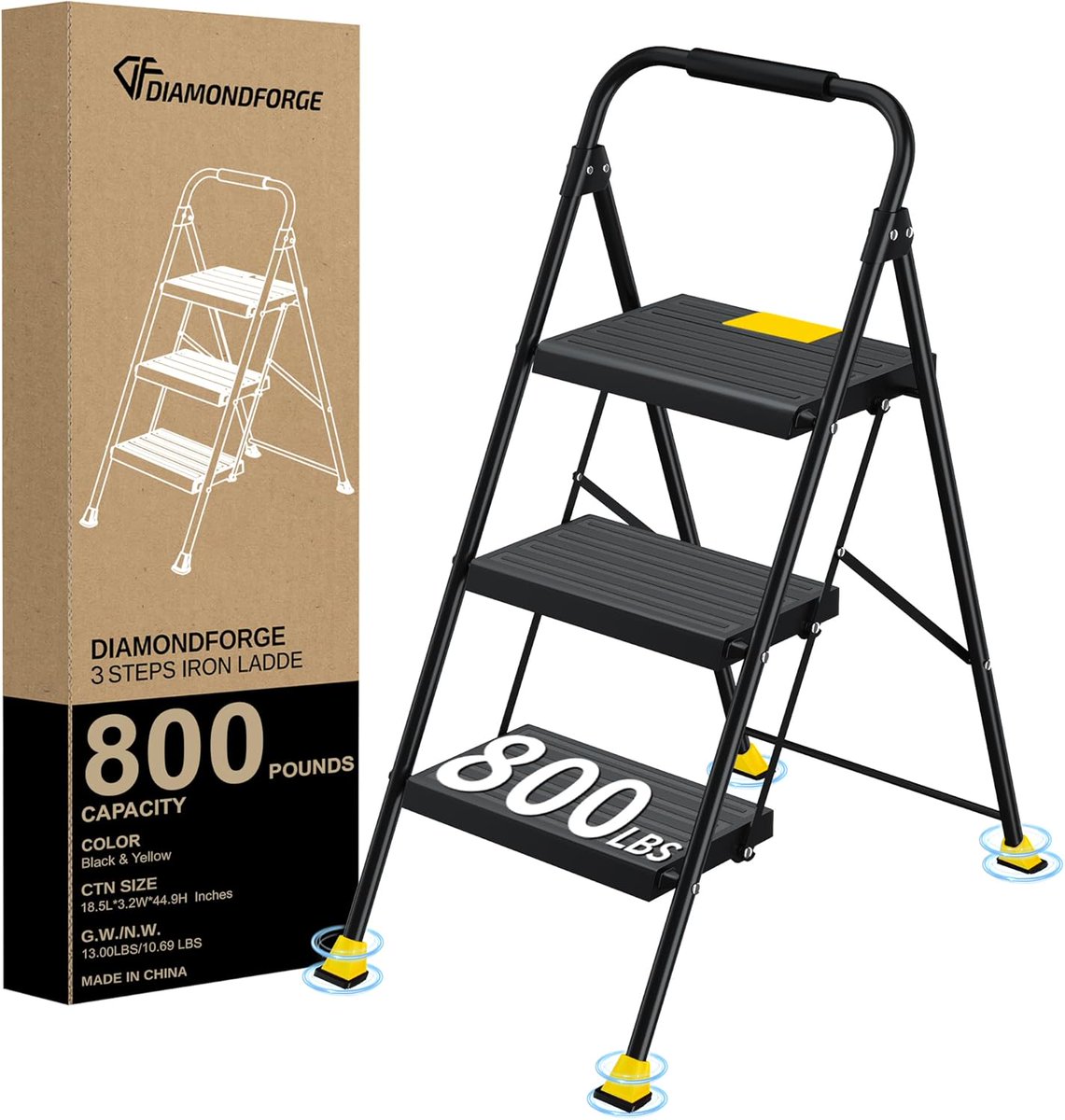 luvligems's tweet image. .....
29% Off Heavy Duty Step Ladder (800 lb Capacity)

Now $42.50 (Was $59.99) – Limited Time Deal
Shop Amazon: amzn.to/47ERjok

#HomeDeals #ToolEssentials