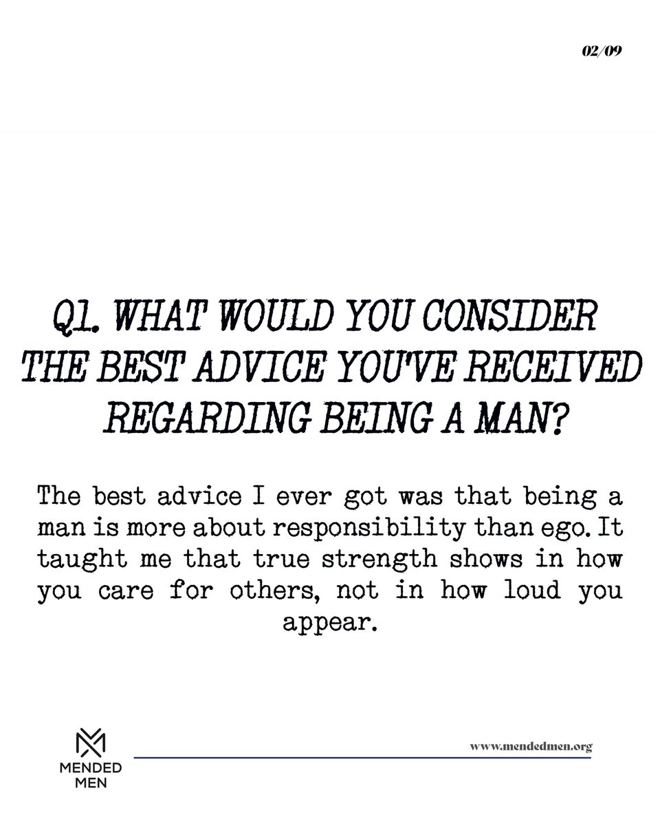 MendedMenOnly's tweet photo. Man Crush Monday: Praise Luke 🙌🏾
Responsibility. Balance. Authenticity. A reminder that manhood is about living boldly as yourself and in humility.

#MCM #ManCrushMonday #PraiseLuke https://t.co/TowHk9Gae3