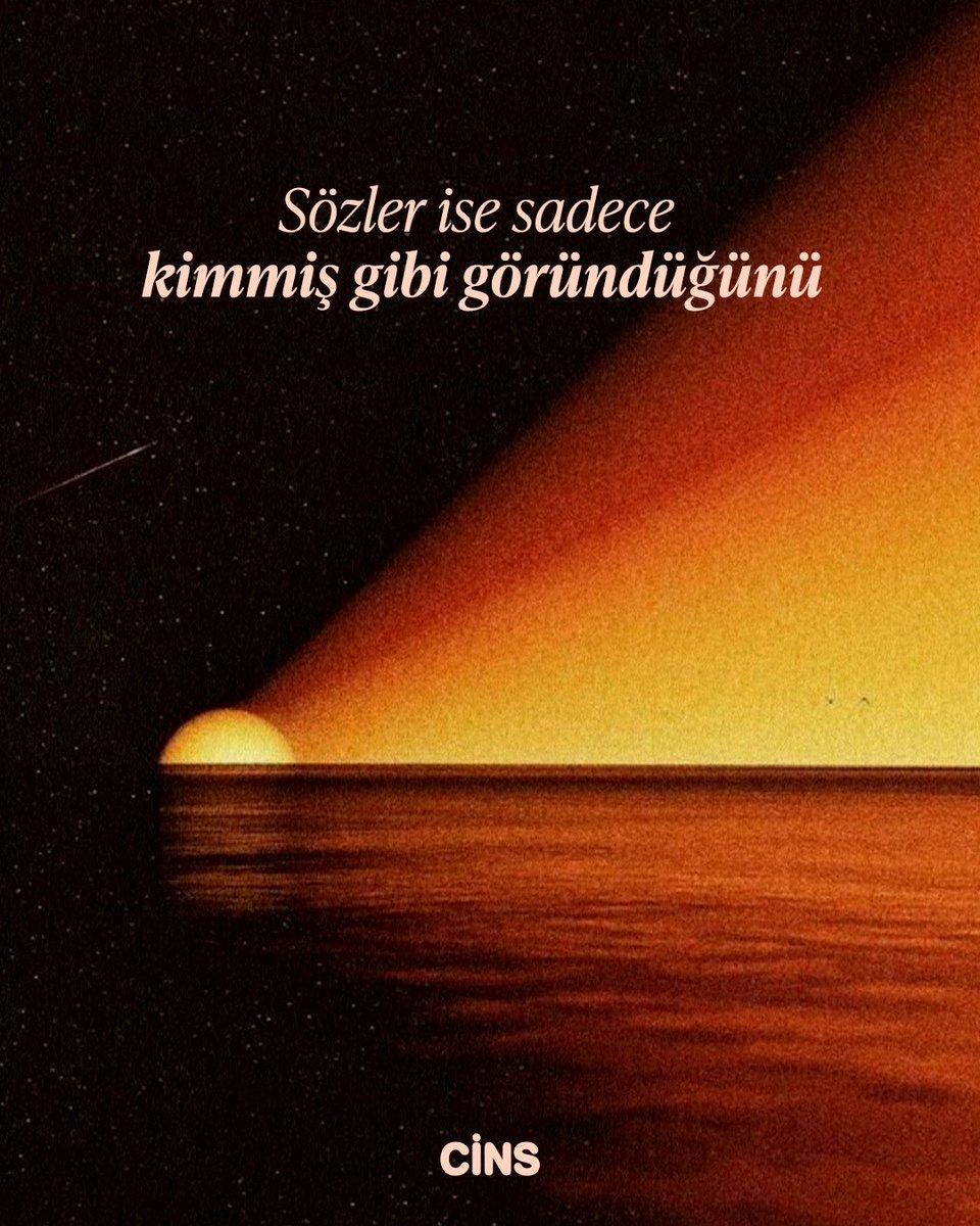 CinsDergi's tweet photo. Sözler yalnızca kimmiş gibi göründüğünü söyler; eylemler ise gerçekten kim olduğunu gösterir. https://t.co/ZCfuPGzgnm