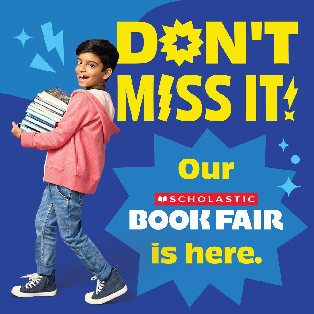 This is it! Our Scholastic Book Fair is here! September 15 - 18. Be sure your child doesn’t suffer Book Fair FOMO - get them prepared to shop at scholastic.com/bf/hardingaven… #ScholasticBookFairs